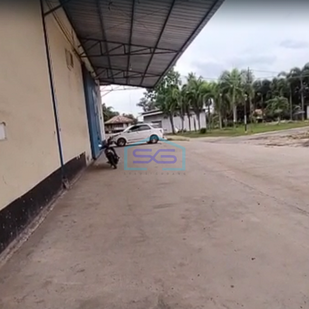 Disewakan Gudang Besar Pangeran Ayin Kenten Laut Banyuasin Palembang Sumatera Selatan LB 2300m2-2