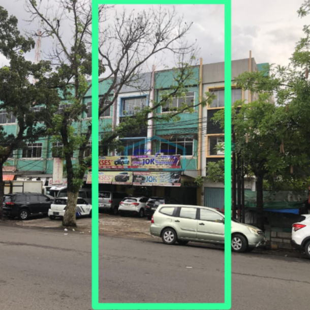 Disewakan Ruko 3 lantai di Jalan Lingkaran Dempo pusat bisnis Palembang LB 192m2-1