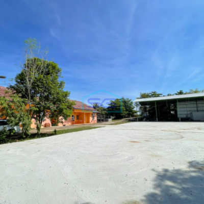 Dijual Tanah + Gudang Lokasinya di Jalan Irigasi Palembang Sumatera Selatan LT 7743m2