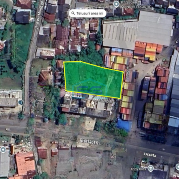 Dijual Tanah Luas 2000 m² di Jalan RE Martadinata Kota Palembang Sumatera Selatan-1