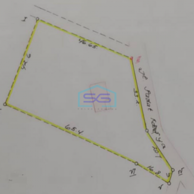 Dijual Tanah Luas Kontur Tinggi, Bebas Banjir, Lokasi Strategis di Banyuasin Sumatera Selatan LT 2700m2