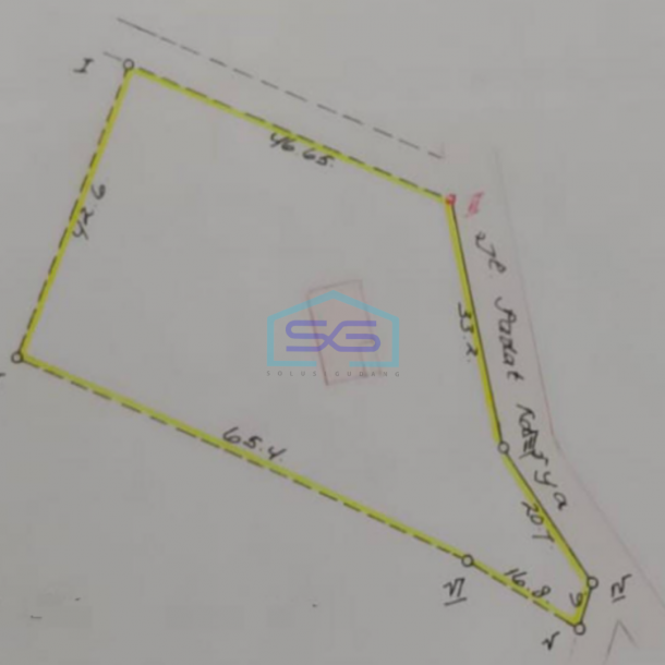 Dijual Tanah Luas Kontur Tinggi, Bebas Banjir, Lokasi Strategis di Banyuasin Sumatera Selatan LT 2700m2-2