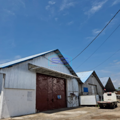 Disewakan Gudang Dalam Komplek Pergudangan di Jl Soekarno Hatta Palembang LB 210m2
