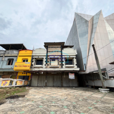 Disewakan Ruko 3 Lantai di Jalan Basuki Rahmat Palembang Luas Bangunan 300m2