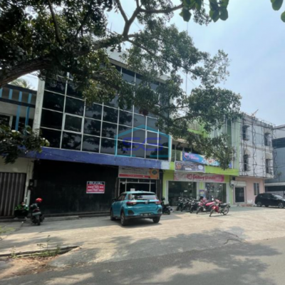 Disewakan! Ruko 2 Pintu 3 Lantai Jalan Jaksa Agung R. Soeprapto Palembang Luas Bangunan 288m2