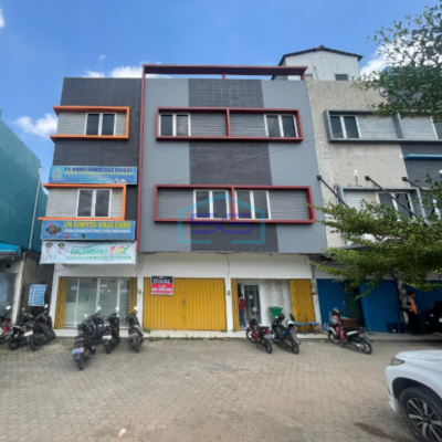 Dijual Ruko 3 Lantai di Jalan Sukabangun I Palembang Luas Tanah 110m2