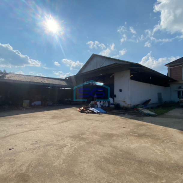 Dijual Gudang + Kantor 2 Lantai Lokasi Strategis di Banyuasin Sumatera Selatan LT 1926m2-1