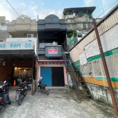 Dijual Ruko 2,5 lantai di Jl. Kapten Anwar Sastro Palembang Luas Tanah 96m2