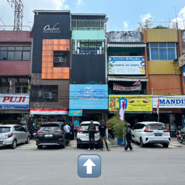 Dijual Ruko Strategis Jantung Kota Palembang Lingkaran 1 Dempo Palembang Luas Bangunan 180m2-1