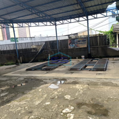Dijual Tanah Bonus Bangunan di Pinggir Jalan Srijaya Negara Bukit Palembang LT 1220m2