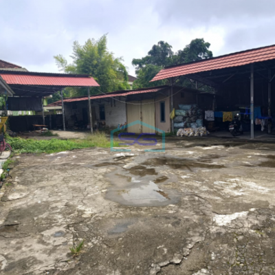 Dijual Tanah Bonus Bangunan di Pinggir Jalan Srijaya Negara Bukit Palembang LT 1220m2