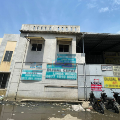 Dijual Gudang di Jalan Raya Dadap Pergudangan Centra Kosambi Tangerang Luas Tanah 357m2