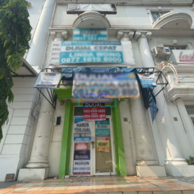 Ruko Strategis di Komplek Bukit Golf Meditarania, PIK Jakarta Utara Luas Tanah 75 m²