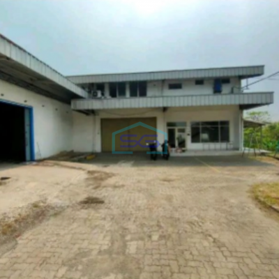 Dijual Tanah Di Pasar Kemis Tangerang Bebas Banjir Ada Bangunan Gudang LT 27070m2