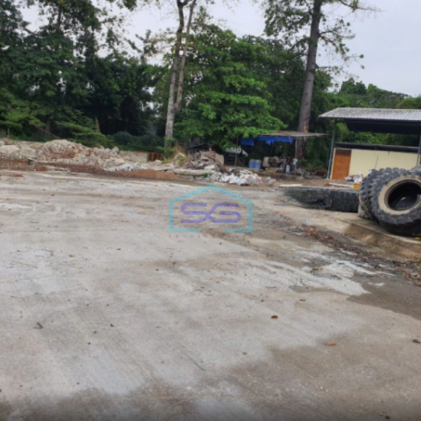 Dijual Tanah Kavling ex Pabrik Beton di Jl. Kampung Rambutan Jakarta Timur Luas 14645m2 SHM-4