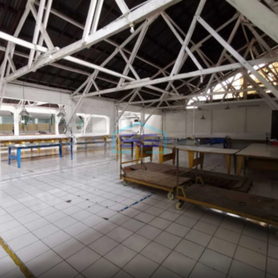 Disewakan Gudang Bekas Garmen, Di Tengah Kota Sayap Jend Sudirman Kota Bandung Luas 2400m2-3