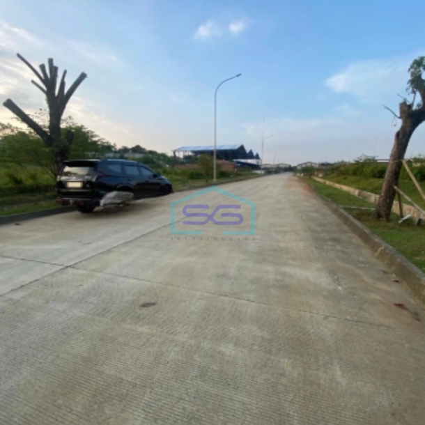Dijual Cepat Tanah Kavling Industri Delta Silicon Cikarang Luas Tanah 2501m2-3