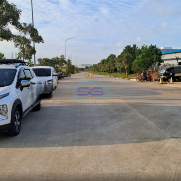 Dijual Tanah Industri Strategis Siap Bangun Karawang Barat Luas Tanah 5973m2-2