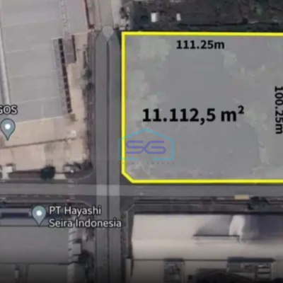 Dijual Cepat Tanah Industri Deltamas Cikarang Pusat Jawa Barat Bekasi Luas Tanah 11112 m²