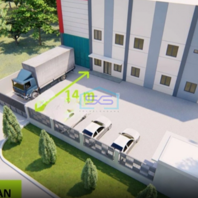 Disewakan Gudang Industri Delta Silicon Lippo Cikarang Jawa Barat Luas Bangunan  1398 m²