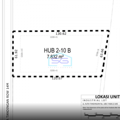 Dijual Cepat Tanah Industri Siap Bangun Karawang Barat Luas Tanah  7832 m²