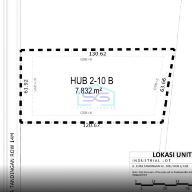 Dijual Cepat Tanah Industri Siap Bangun Karawang Barat Luas Tanah  7832 m²-2