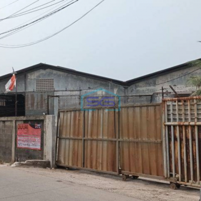 Dijual Gudang Industri dekat tol Batu ceper Tangerang LT 4505m2 Dekat Ke Tol