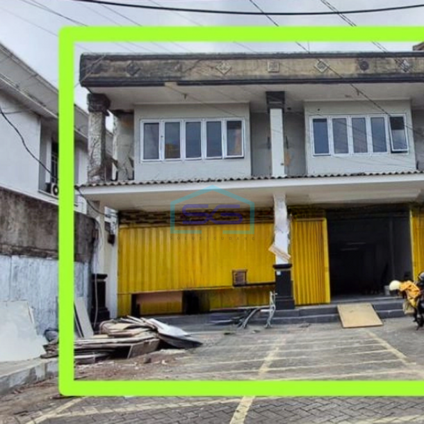 Disewakan Ruko Gandeng 3 Lantai Parkiran Luas di Gatsu Barat Denpasar Bali LB 550m2-1