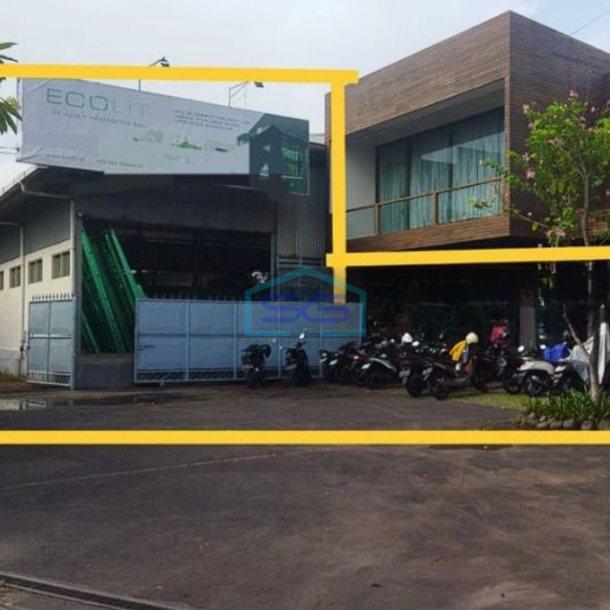 Disewakan Gudang Kantor Workshop di By Pass Pesanggaran Denpasar Bali LT 550m2-1