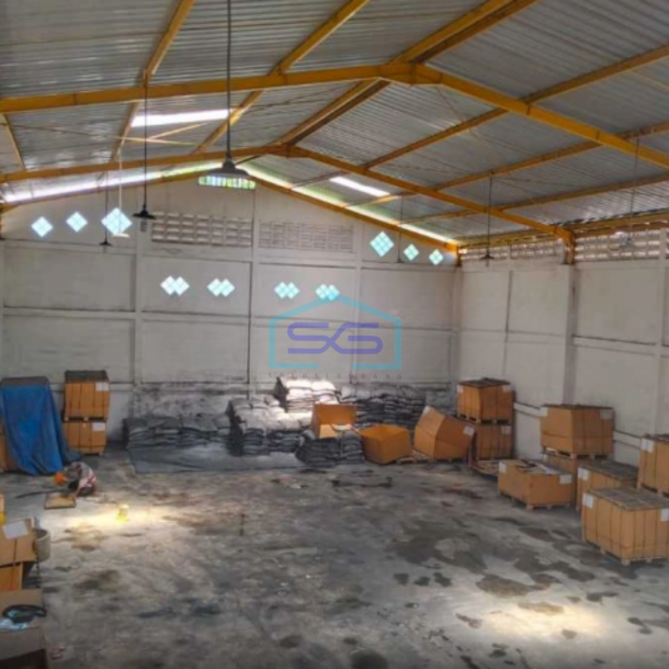 Disewakan Gudang Nol Jalan Tropodo Waru Sidoarjo Jawa Timur Luas Bangunan 420m2-2