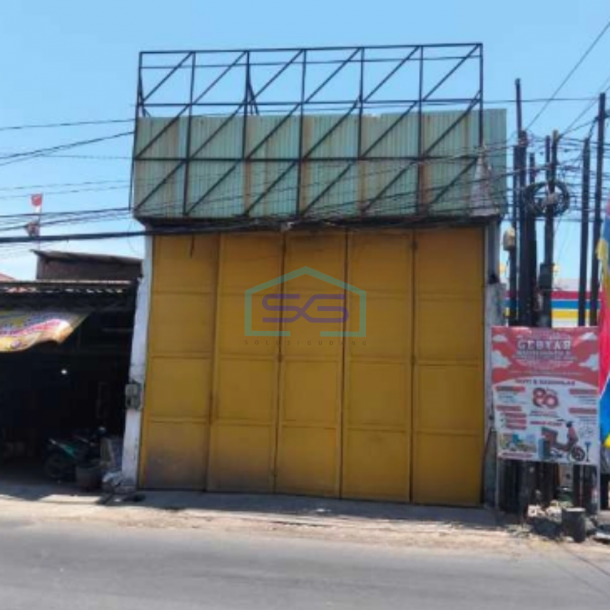 Disewakan Gudang Nol Jalan Tropodo Waru Sidoarjo Jawa Timur Luas Bangunan 420m2-1