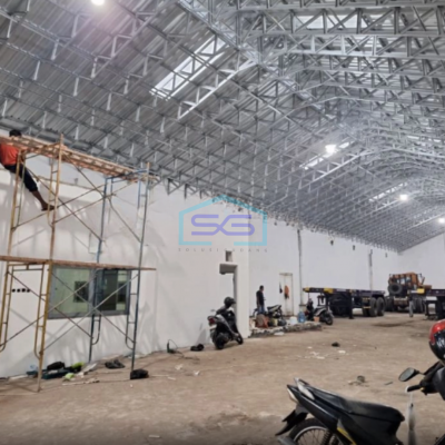 Disewakan Gudang Siap Pakai Langsung Hadap Jalan Raya Kalimas Barat, Pabean Cantikan Surabaya LB 572m2