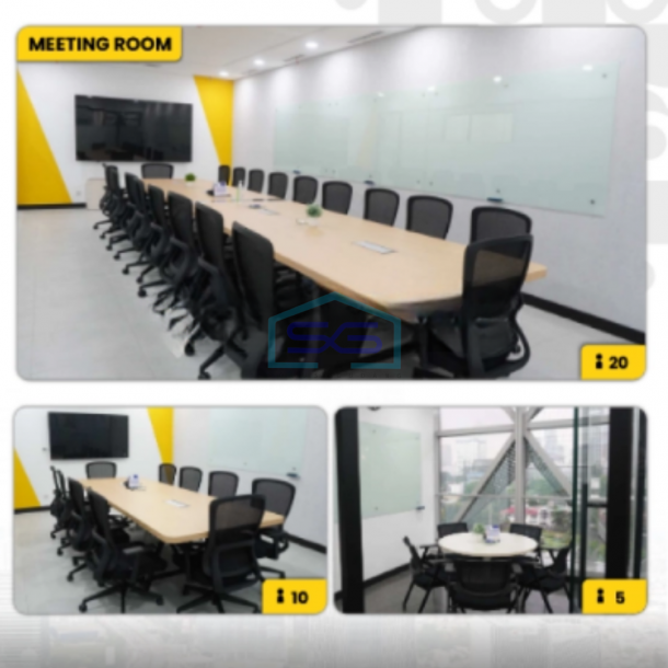 Disewakan Kantor Telkom Landmark Tower Kuningan Jakarta Selatan Luas Bangunan  50 m²-4