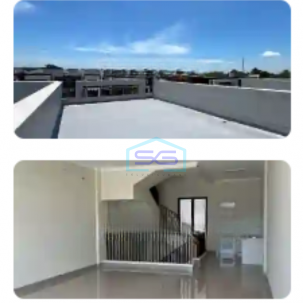 Disewakan Ruko Baru 2 Lantai di Downtown Drive Gading Serpong Tangerang Luas Bangunan  163 m²-2