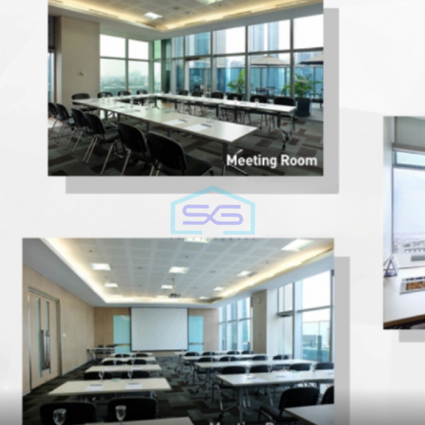 Disewakan Kantor Cyber 2 Tower Full Furnished Kuningan, Jakarta Selatan Luas Bangunan  50 m²-3