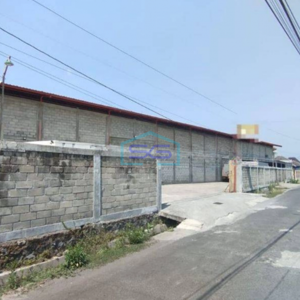 Disewakan Gudang Murah Jalan Dapat Dilalui Tronton Area Ringroad Barat Sleman LT 1500m2-2
