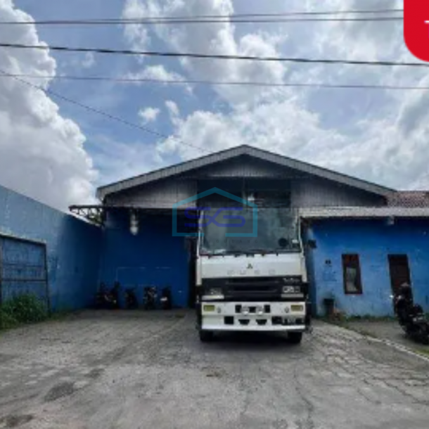 Disewakan Gudang Besar Murah Cocok Apapun Dekat Kota Yogyakarta LT 1600m2-1