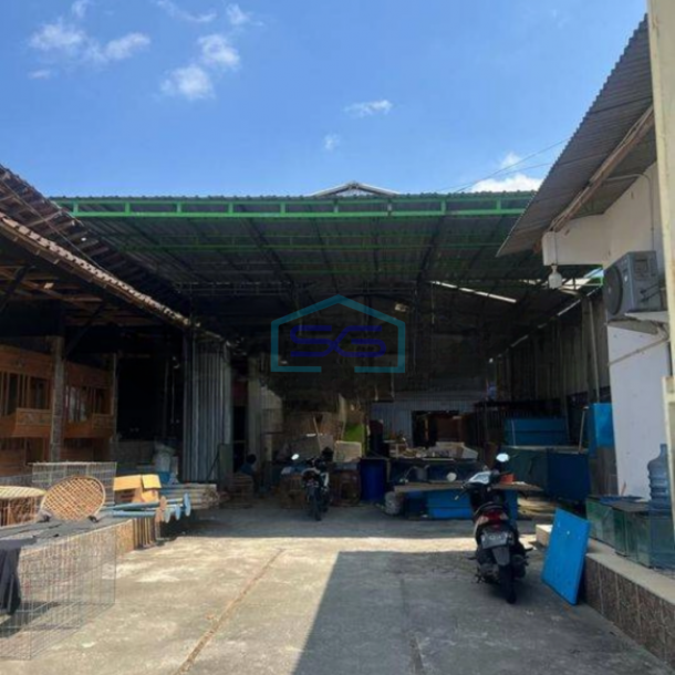 Dijual Gudang Murah Tepi Jalan Utama Area Pergudangan Dekat Ringroad Selatan Bantul LT 1100m2-1