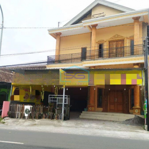 Dijual Ruko Sleman Yogyakarta Murah Tepi Jalan Utama LB 500m2-1
