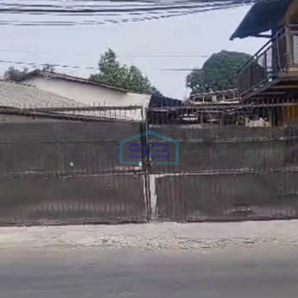 Disewakan Gudang Di Ciseeng Bogor Pinggir Jalan Raya Siap Pakai LT 1000m2-1
