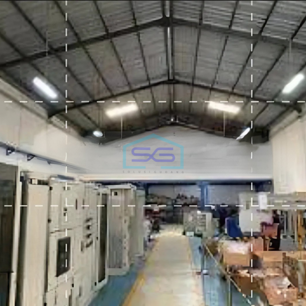 Disewakan Gudang Bagus Siap Pakai Lokasi Pergudangan Laksana Tangerang LT 700m2-4