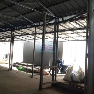 Dijual Gudang Luas Bangunan 800 m2 Lokasi Bebas Banjir di Tangerang