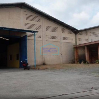 Disewakan Gudang Luas Tanah 3500 m² Lokasi Bebas Banjir di Cikupa Tangerang