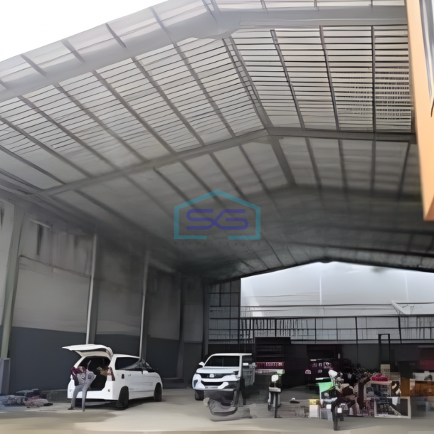 Dijual Gudang Luas Tanah  800 m² Lokasi Cipondoh Tangerang Akses Container 40 Feet-1