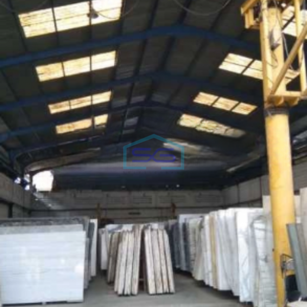 Dijual Gudang Siap Huni Lokasi Bebas Banjir di Batu Ceper Tangerang Luas Tanah  1920 m²-1