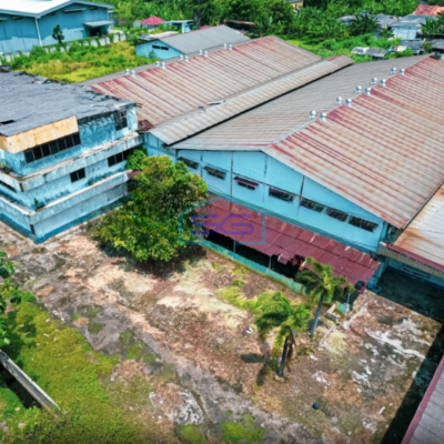 Dijual Gudang Luas Bangunan 5900 m²  Lokasi Bebas Banjir di Poris Tangerang