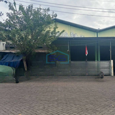 Dijual Gudang Lokasi Strategis Dekat Pintu Tol Waru Gedangan Sidoarjo