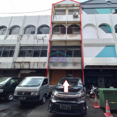 Dijual Ruko di Komplek Ruko Pasar Baru Sawah Besar Jakarta Pusat LB 284m2