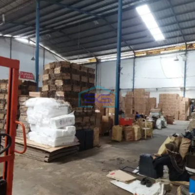 Dijual Gudang Hoek Di Komplek Pergudangan Salembaran Tangerang LT 1200m2