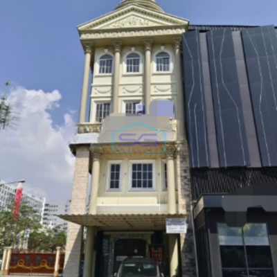 Dijual Ruko Hawaii Hoek 4,5 Lantai Di Mutiara Taman Palem Jakarta Barat LB 405m2